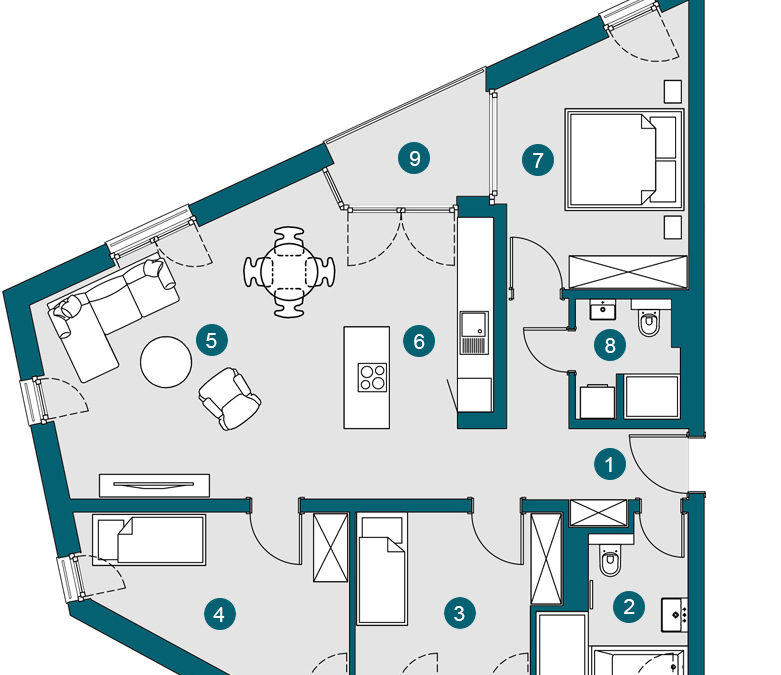 4-Zi., 94.48 m², OG1