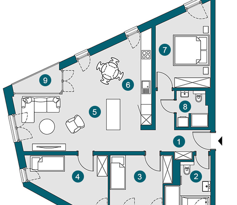 4-Zi., 95.34 m², OG2