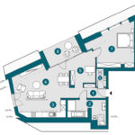 Penthouse (DG), 87.83 m²
